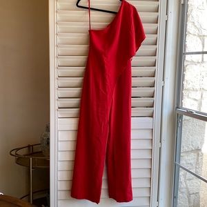 Antonio Melani Red Jumpsuit Size 2
